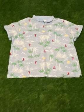 Lands end Clothing Men's Dogwood Polo Short Sleeve Shirt